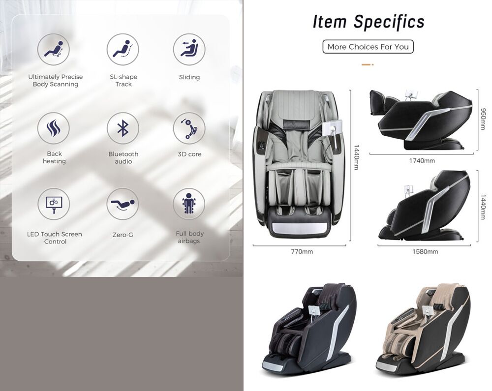 Lifesmart R8658L 4D Massage Chair