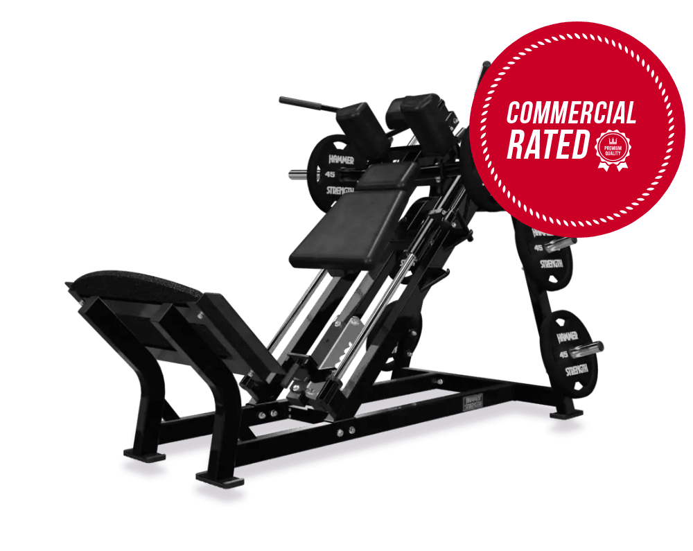 Hammer Strength Plate Loaded Hack Squat