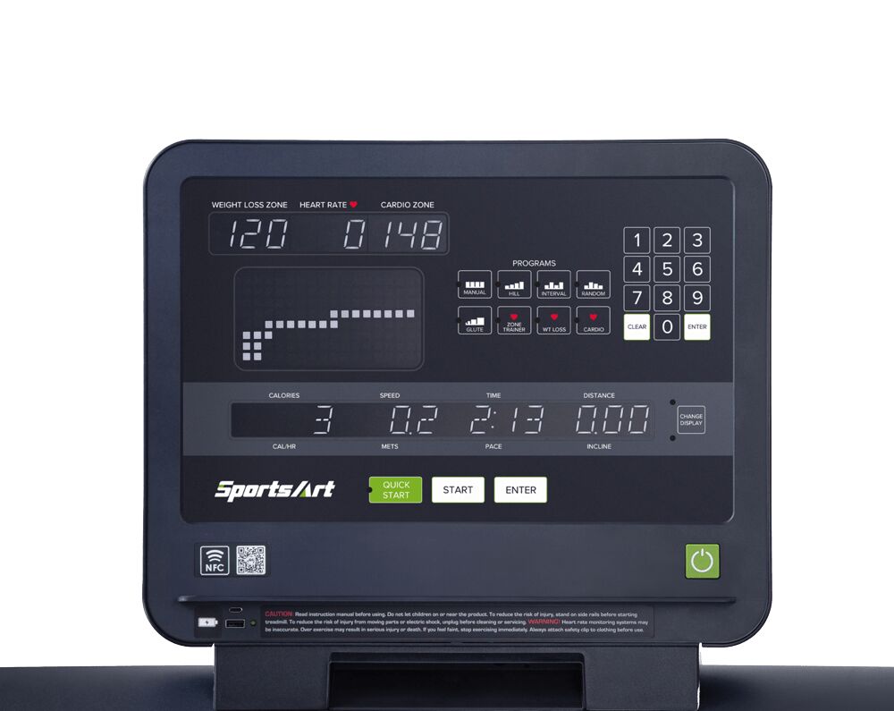 SportsArt T661M Treadmill (2)