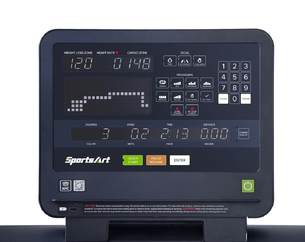 SportsArt T665 Treadmill (4)