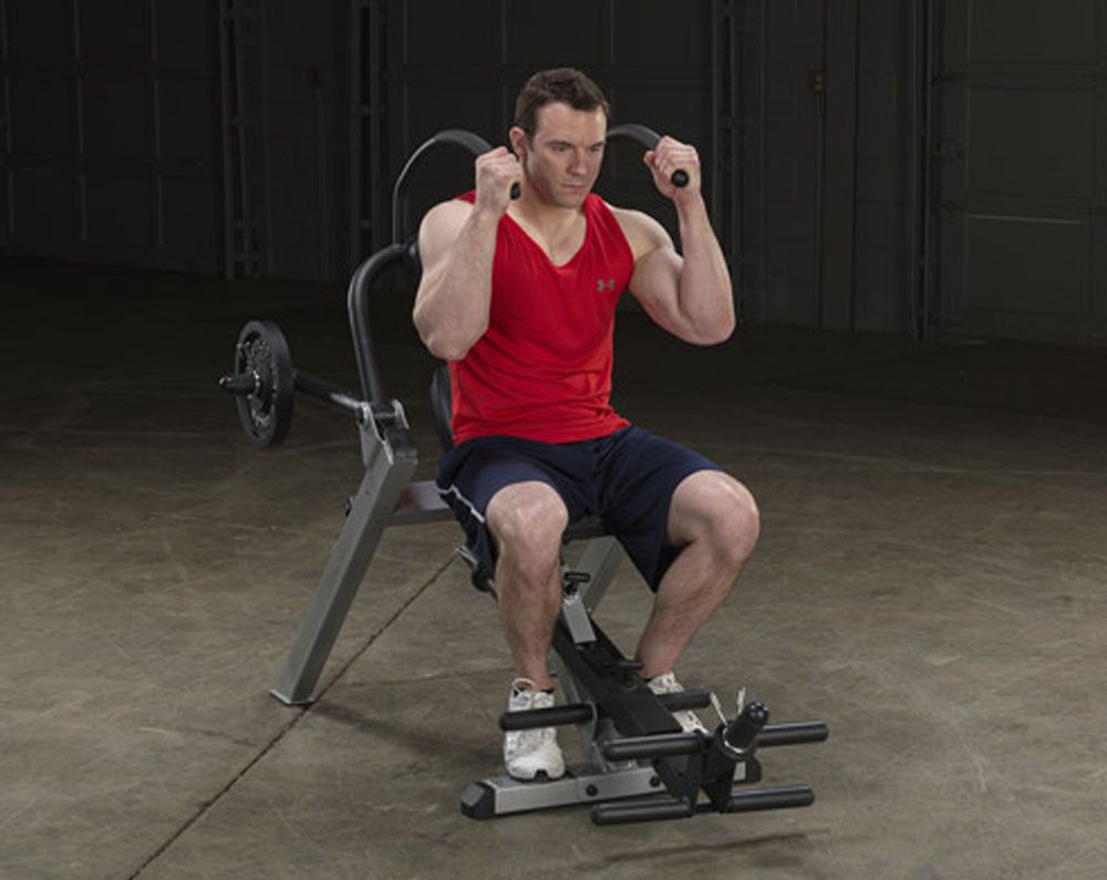 Body-Solid Semi-Recumbent Ab Bench (GAB300)