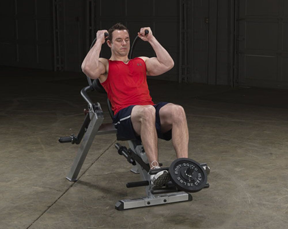 Body-Solid Semi-Recumbent Ab Bench (GAB300)