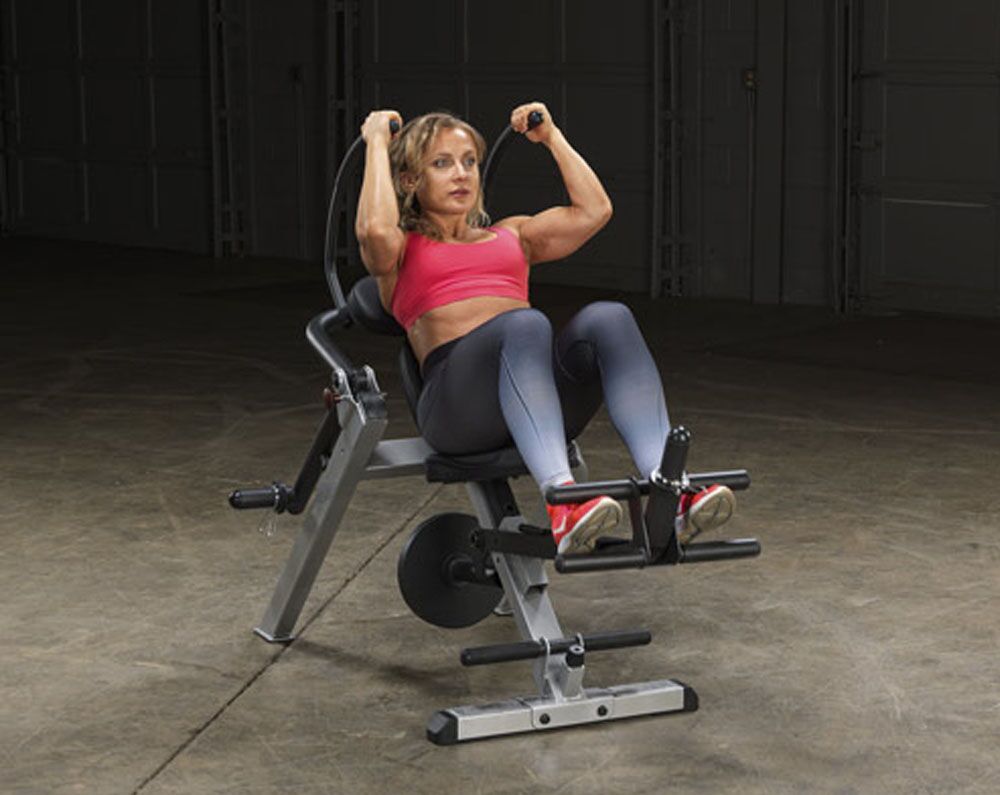 Body-Solid Semi-Recumbent Ab Bench (GAB300)