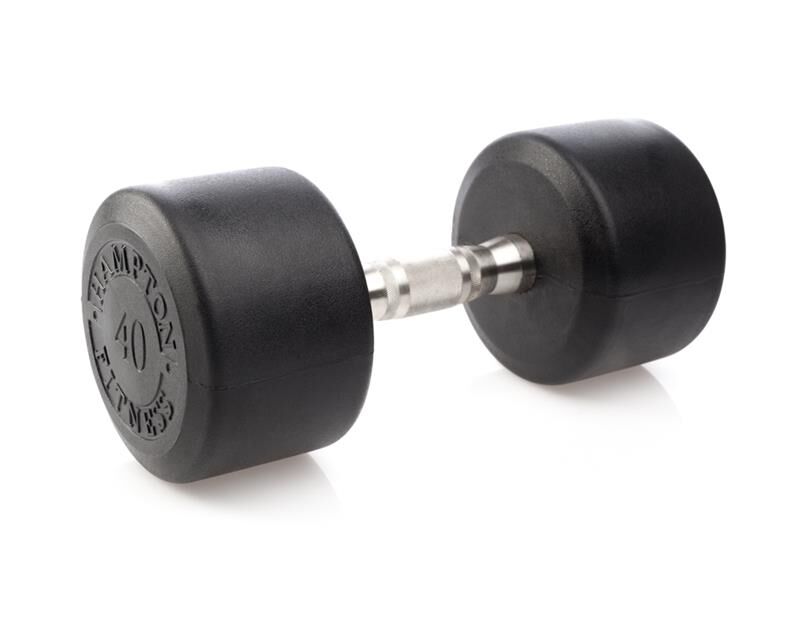 Hampton Dura-Prostyle Urethane Round Dumbbells-38863 Hampton Dura-Prostyle Urethane Round Dumbbells-38863