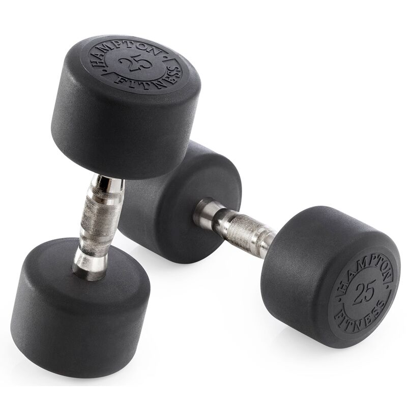 Hampton Dura-Prostyle Urethane Round Dumbbells Hampton Dura-Prostyle Urethane Round Dumbbells