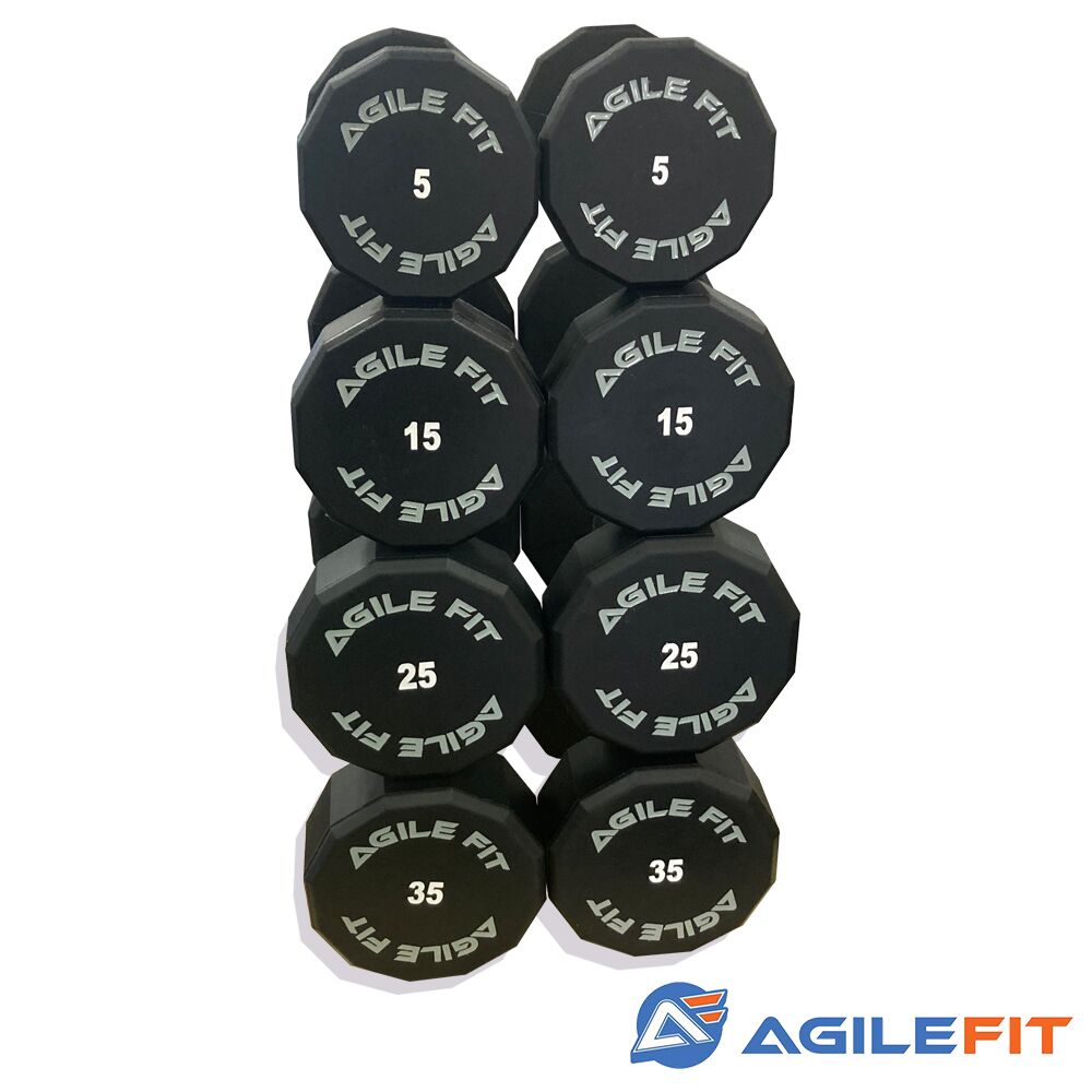 AgileFit-12-Sided-Pro-Urethane-Dumbbells-main-2