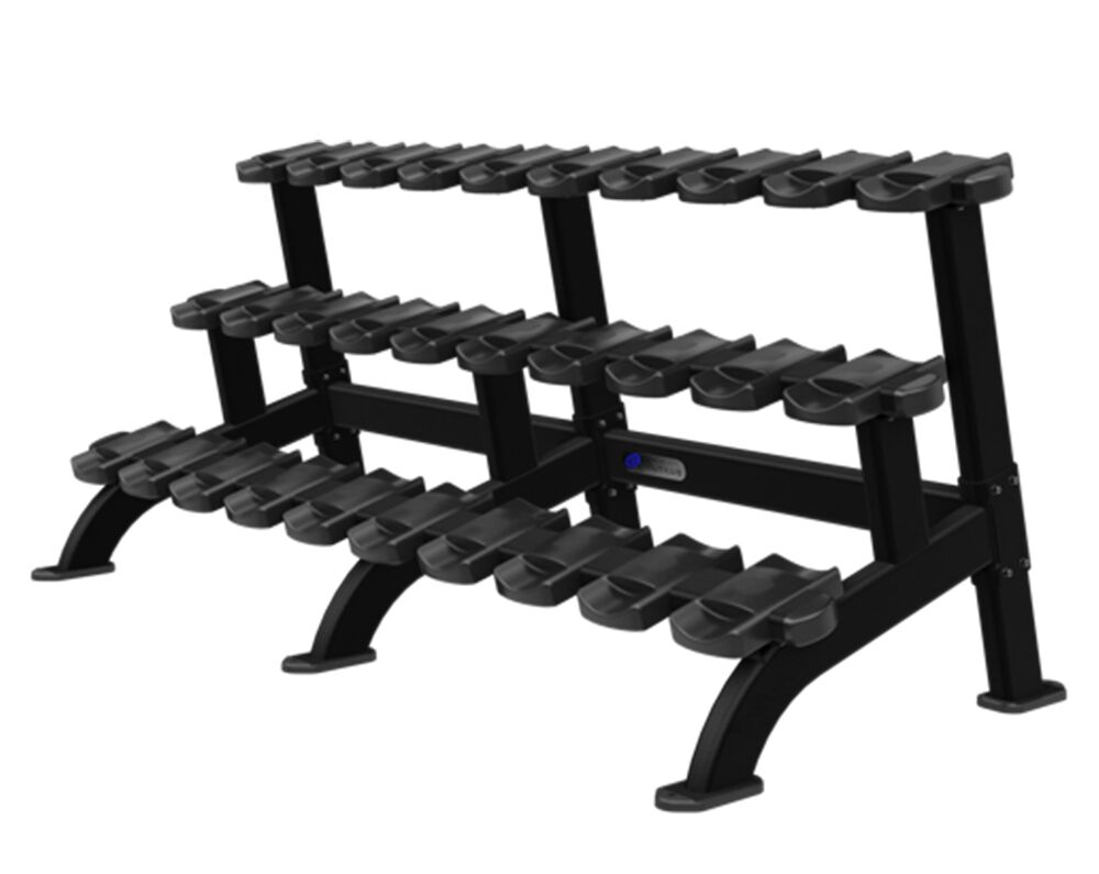 Nautilus Triple Dumbbell Rack