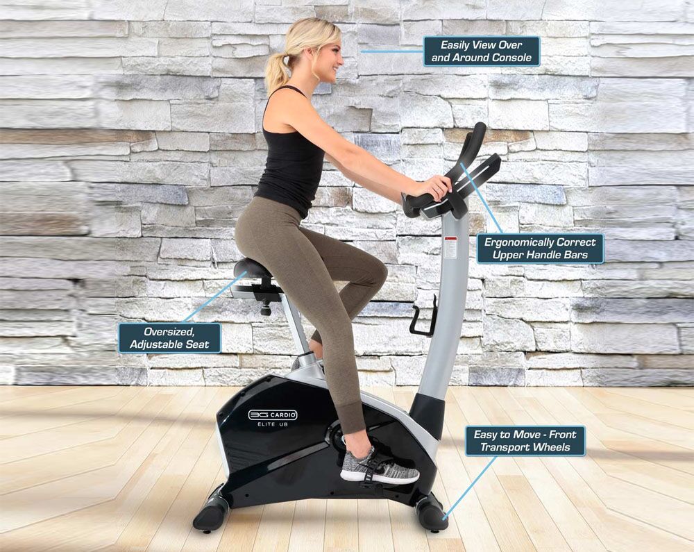 3G Cardio Elite Upright Bike