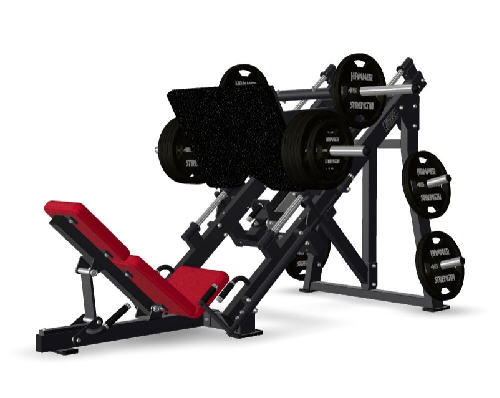 Hammer Strength Plate Loaded Linear Leg Press HSLLP (7)
