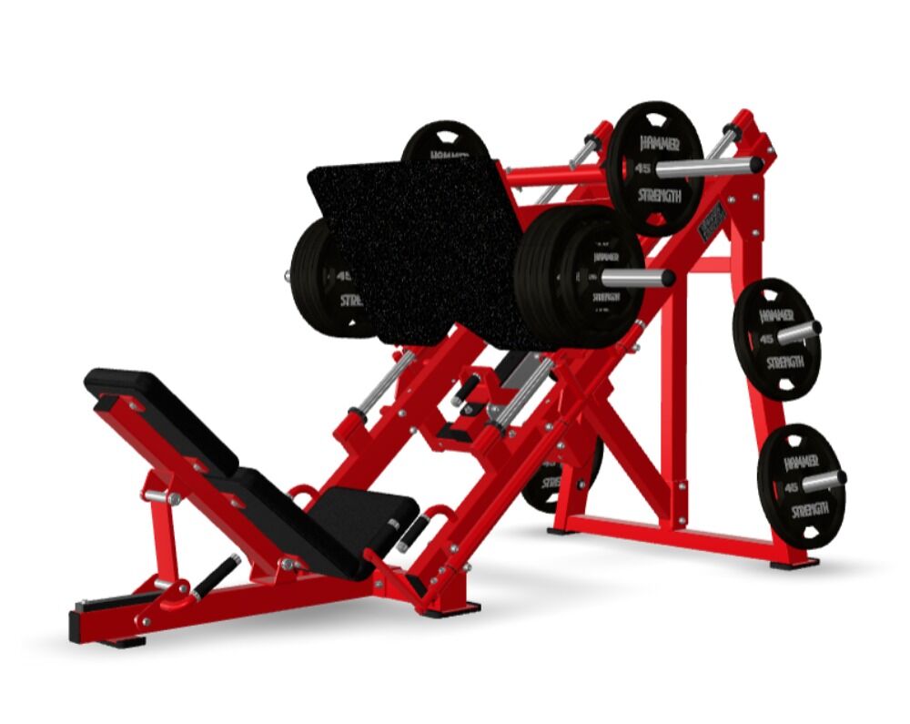 Hammer Strength Plate Loaded Linear Leg Press HSLLP