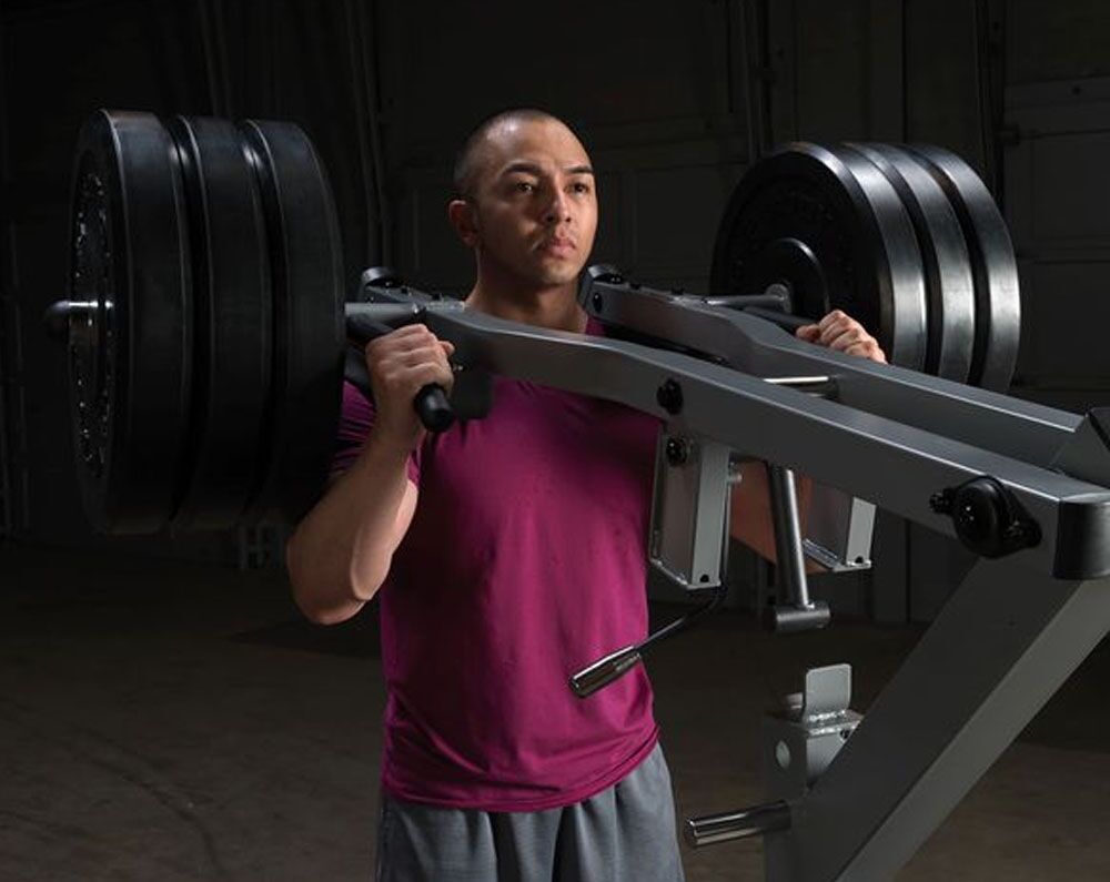 Body-Solid Leverage Squat & Calf Raise (GSCL360B) | Fitness Direct