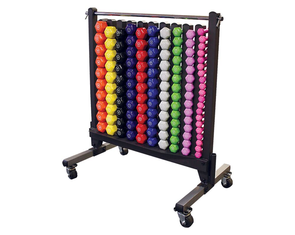 Body-Solid Vinyl Dumbbell Rack