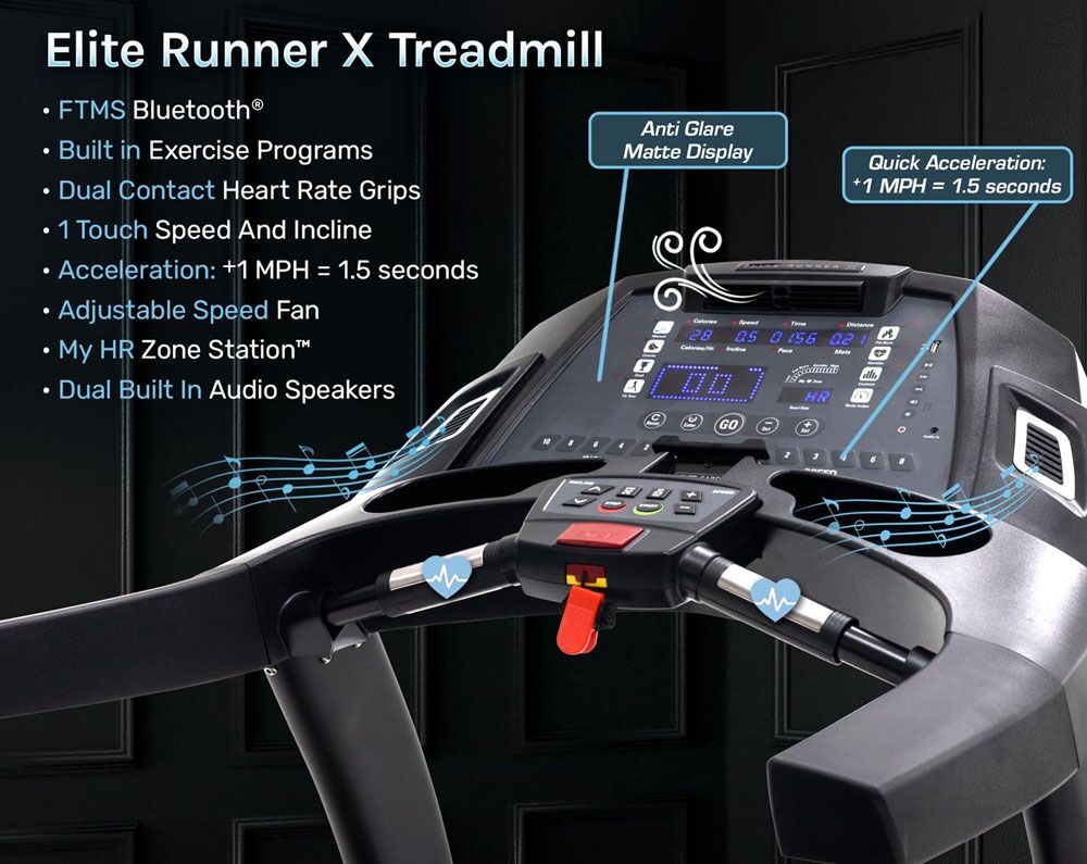 3G Cardio Elite Runner Treadmill