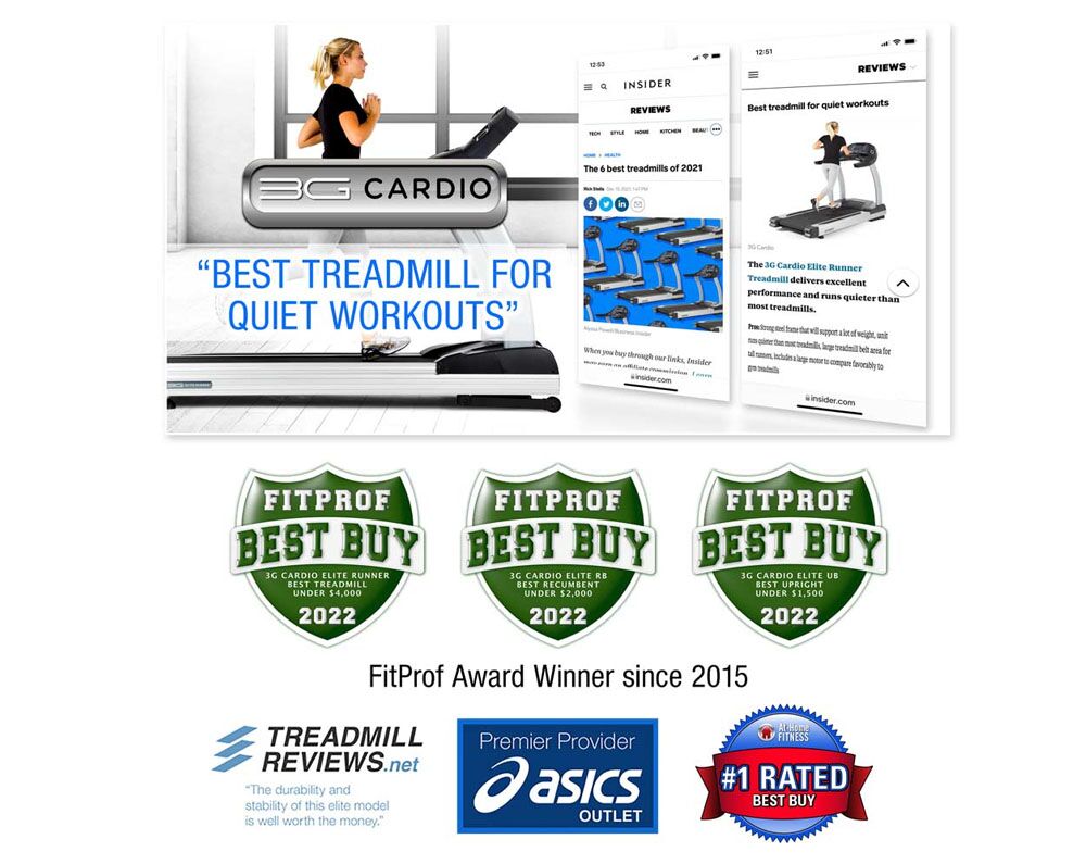 3G Cardio Elite Runner Treadmill