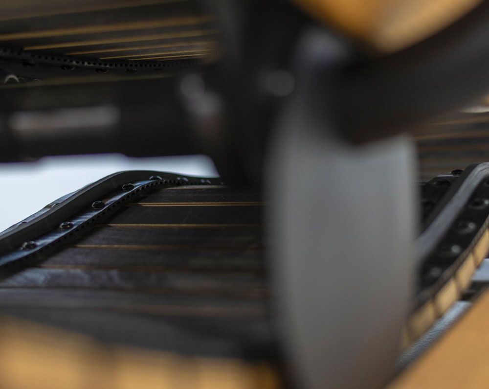 NOHrD Sprintbok Curved Manual Treadmill - Oak